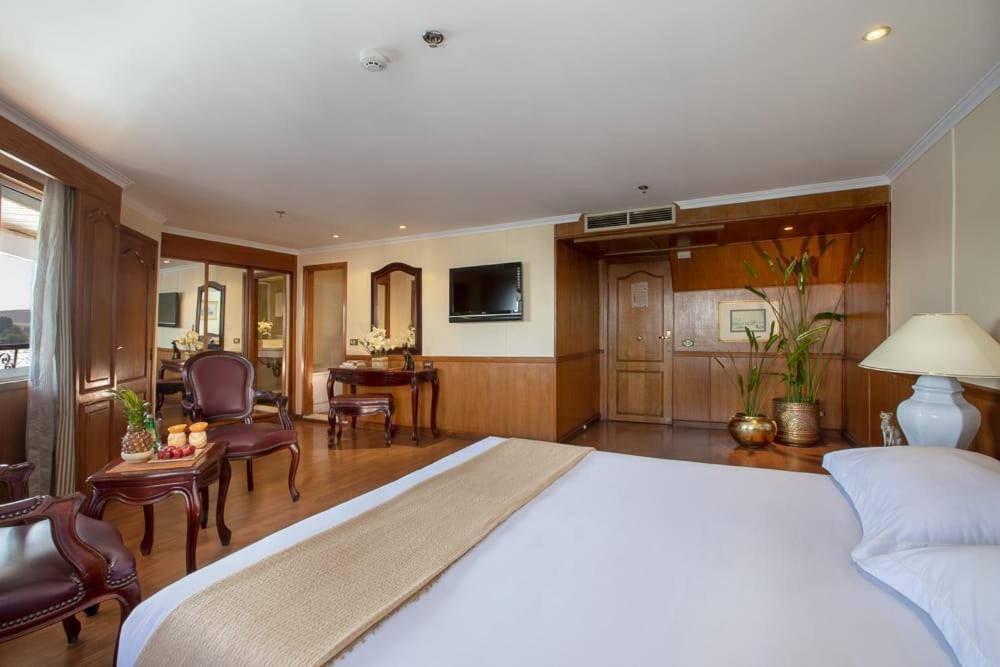 Nile Cruise 3 Nights From Aswan To Luxor Every Friday, Monday And Wednesday With Tours מראה חיצוני תמונה